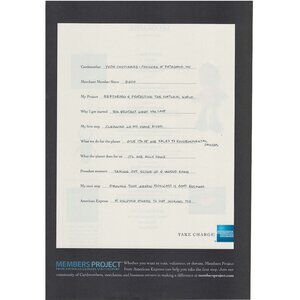 2010 American Express Credit Card Full Page Print Ad Original  Members Project u
